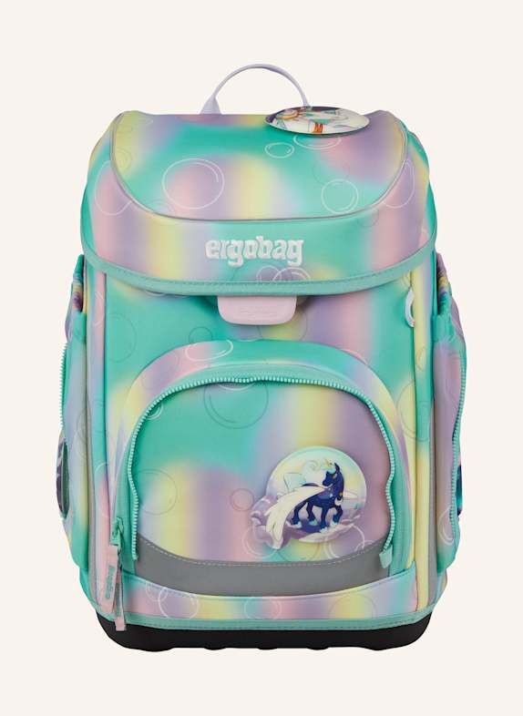 ergobag Schulranzen-Set CUBO SET MINT/ HELLGRÜN