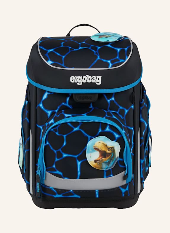 ergobag Schulranzen-Set CUBO SET HELLBLAU/ BLAU
