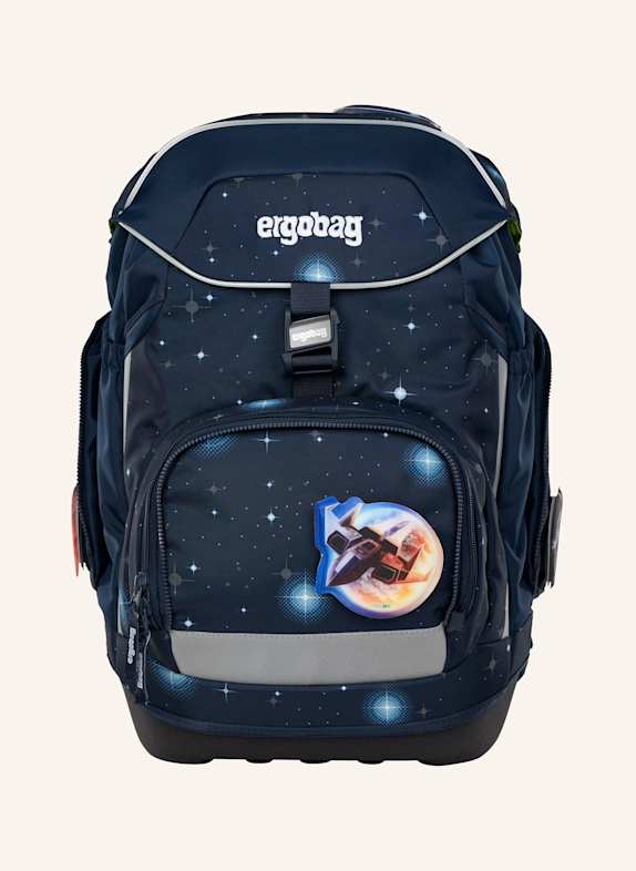 ergobag Schulranzen-Set PACK SET DUNKELBLAU/ BLAU