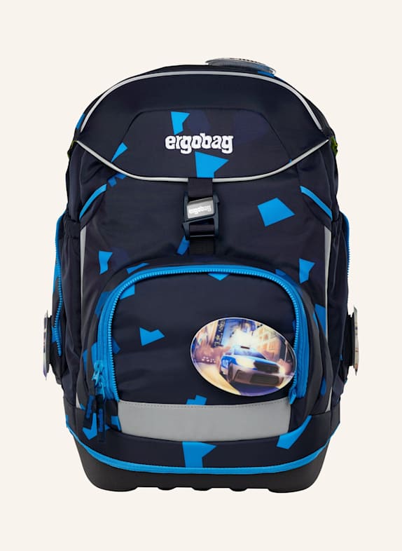 ergobag Schulranzen-Set PACK SET DUNKELBLAU/ BLAU