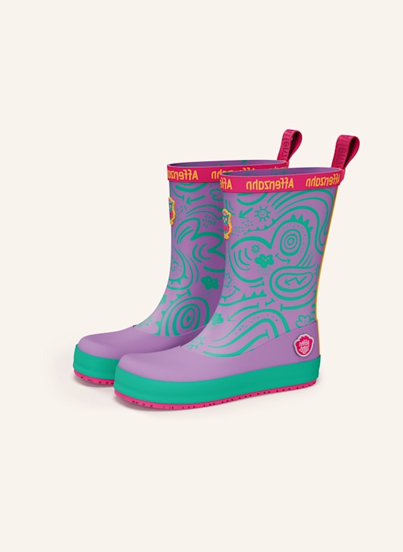 Affenzahn Gummistiefel PLASHY LILA