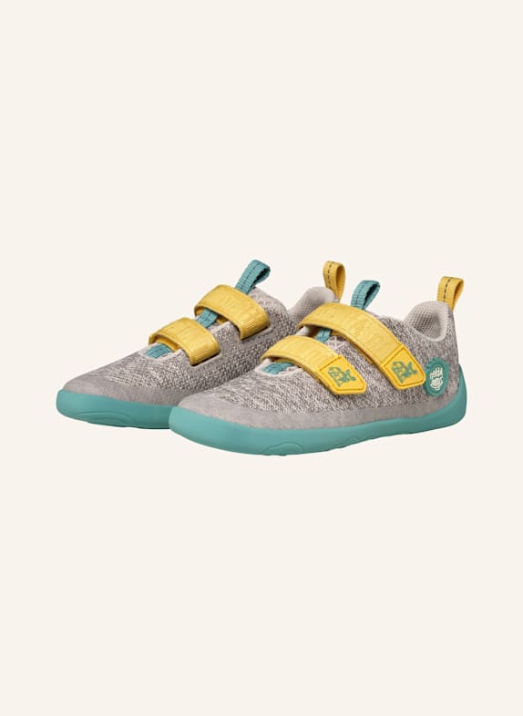 Affenzahn Sneaker KNIT HAPPY HELLGRAU/ GRAU
