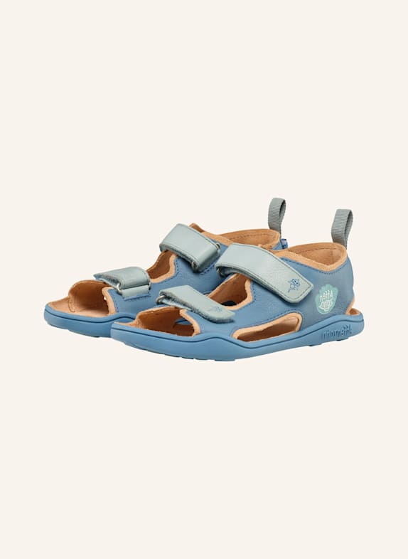 Affenzahn Sandale AIRY BLAU/ HELLBLAU/ DUNKELBLAU/ PETROL