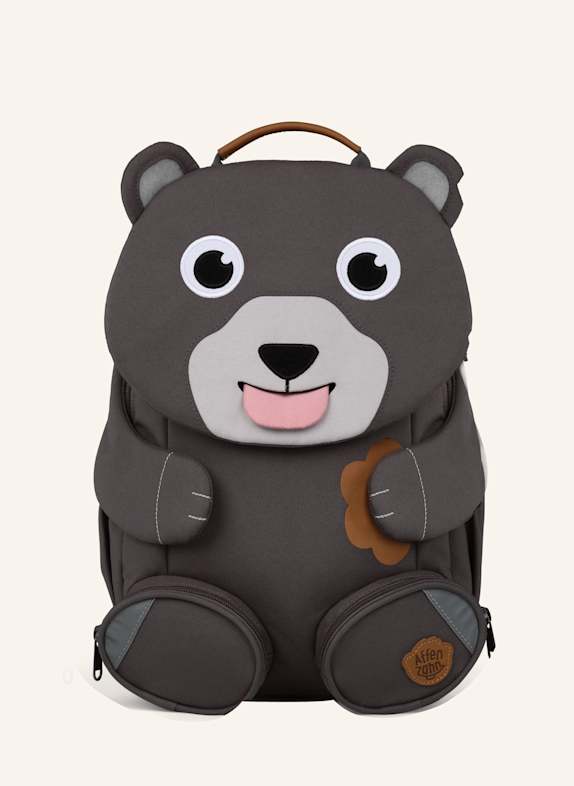 Affenzahn Kinderrucksack GROSSER FREUND GRAU
