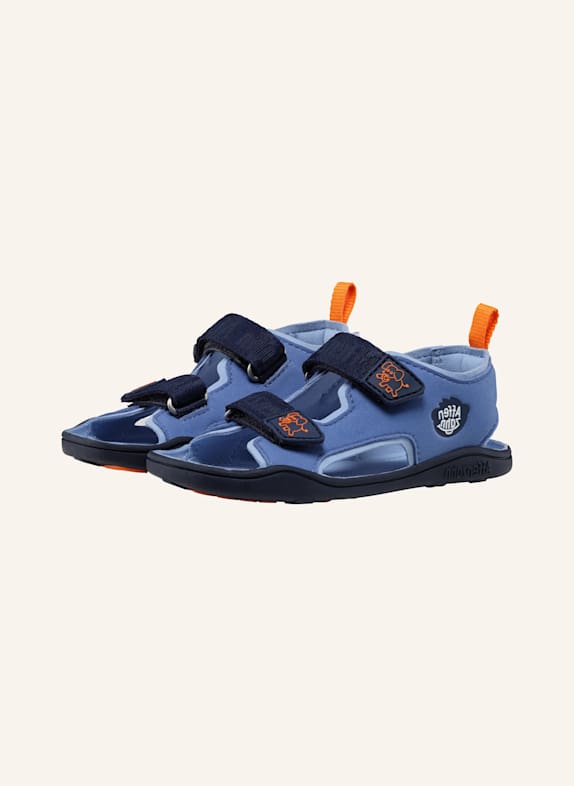 Affenzahn Sandale AIRY BLAU/ HELLBLAU/ DUNKELBLAU/ PETROL