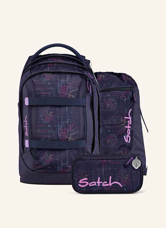 Satch Schulrucksack-Set PACK SET BLAU