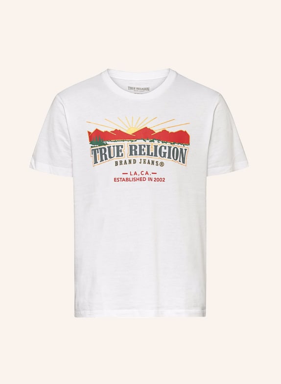 TRUE RELIGION T-Shirt WEISS