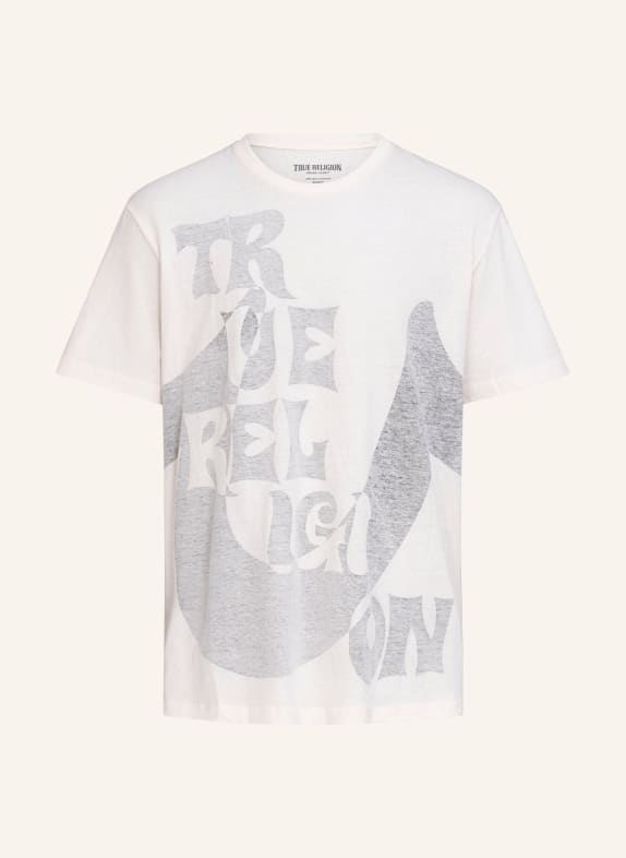 TRUE RELIGION T-Shirt RELAXED WEISS