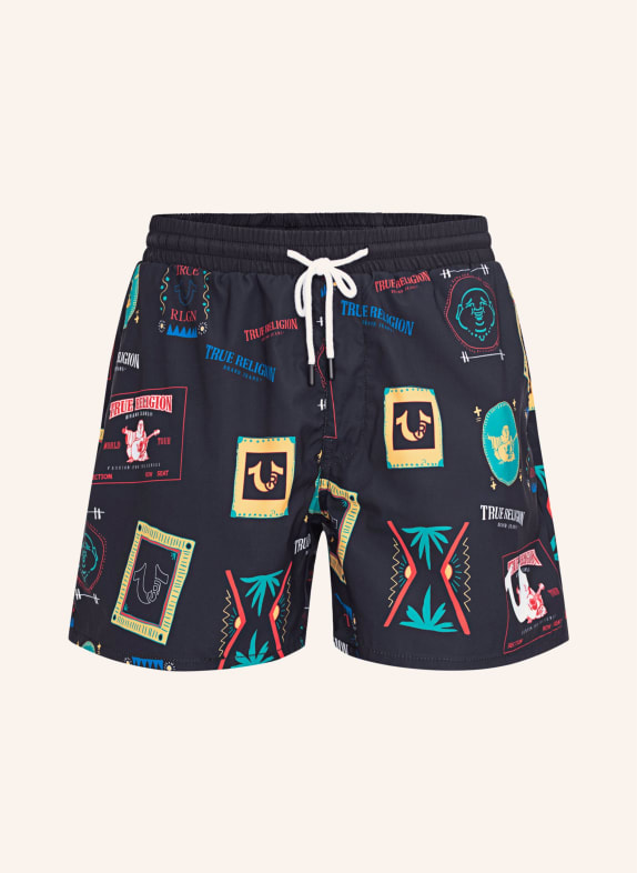 TRUE RELIGION SN BOARD SHORTS SCHWARZ