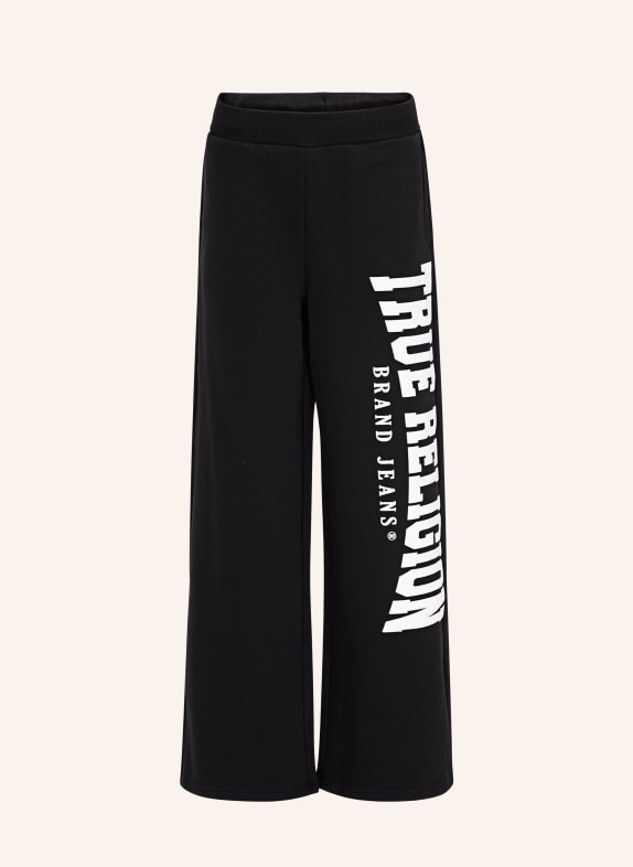 TRUE RELIGION Sweatpant BAGGY ARCH LOGO SCHWARZ