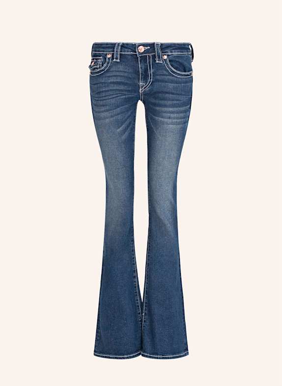 TRUE RELIGION Jeans Bootcut BECCA BIG T BLAU