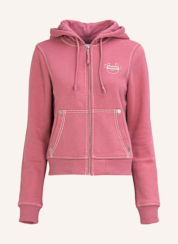 TRUE RELIGION Kapuzenpullover SUPER T ALTROSA