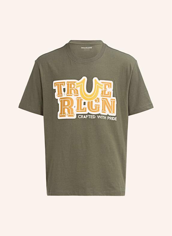 TRUE RELIGION T-Shirt DENSITY OLIV