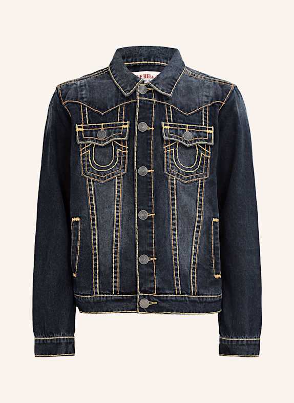 TRUE RELIGION Jeansjacke Jimmy SUPER T BLAU