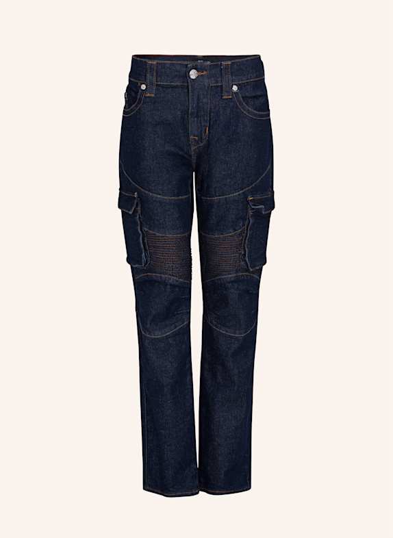 TRUE RELIGION ROCCO MOTO CARGO Jeans BLAU