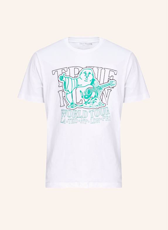 TRUE RELIGION T-Shirt WEISS