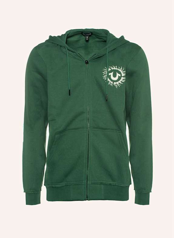 TRUE RELIGION Hoodie GRÜN