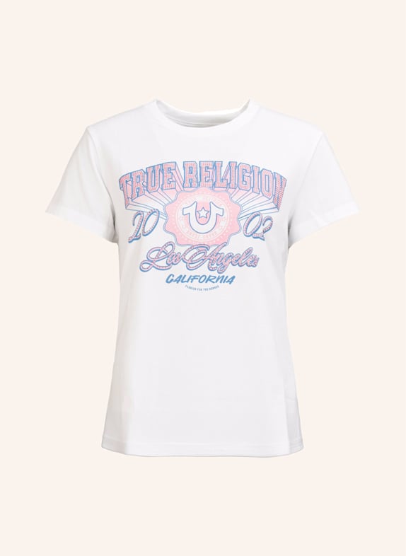 TRUE RELIGION T-Shirt CRYSTAL WEISS