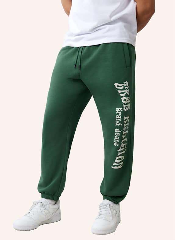 TRUE RELIGION Sweatpant BLAZING TOUR GRÜN