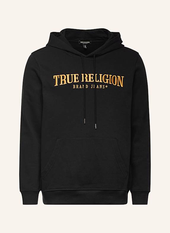 TRUE RELIGION Hoodie ARCH SCHWARZ