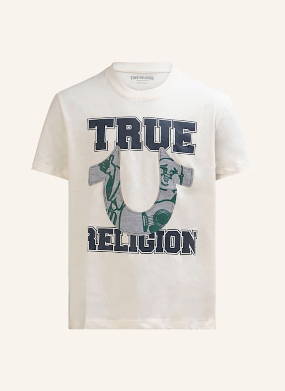 TRUE RELIGION T-Shirt HORSESHOE WEISS