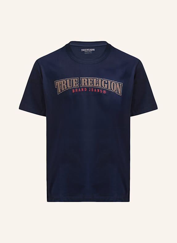 TRUE RELIGION T-Shirt BUDDHA DUNKELBLAU