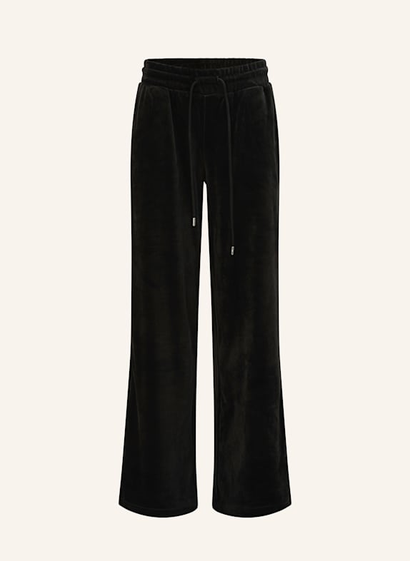 TRUE RELIGION Sweatpant VELOUR CRYSTAL SCHWARZ