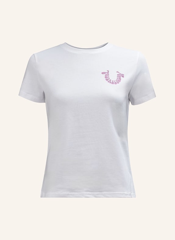 TRUE RELIGION T-Shirt WEISS