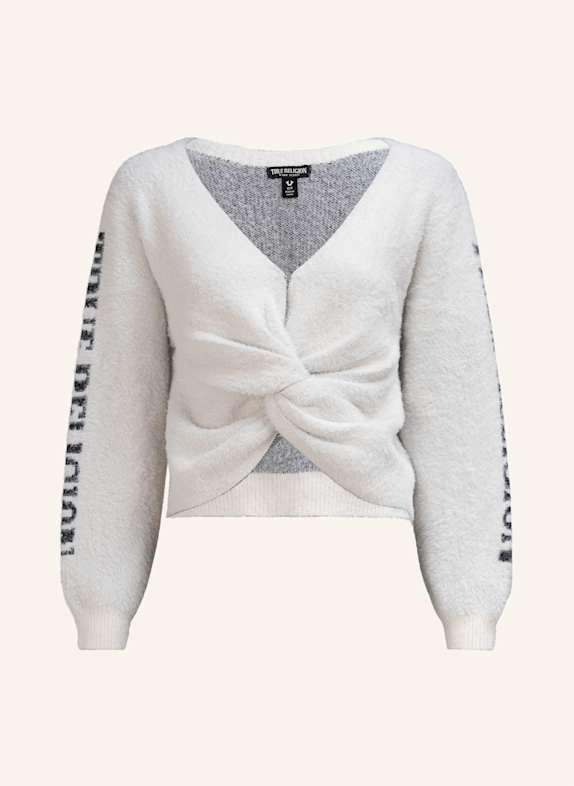 TRUE RELIGION Sweater WEISS