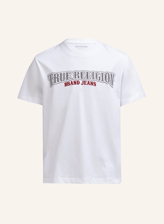 TRUE RELIGION T-Shirt WEISS