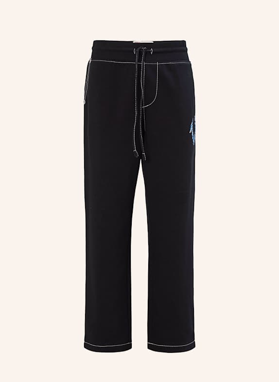 TRUE RELIGION Sweatpant Baggy Big T SCHWARZ