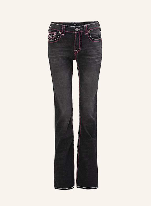 TRUE RELIGION Jeans BECCA Super T SCHWARZ