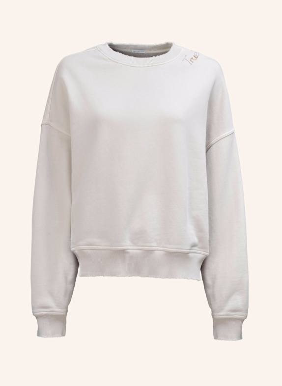TRUE RELIGION Sweatshirt EMBRO BEIGE