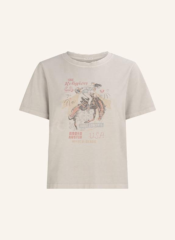 TRUE RELIGION T-Shirt RODEO BEIGE