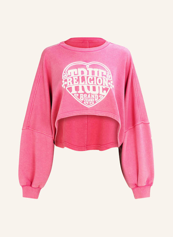 TRUE RELIGION Sweatshirt Cropped ROSA