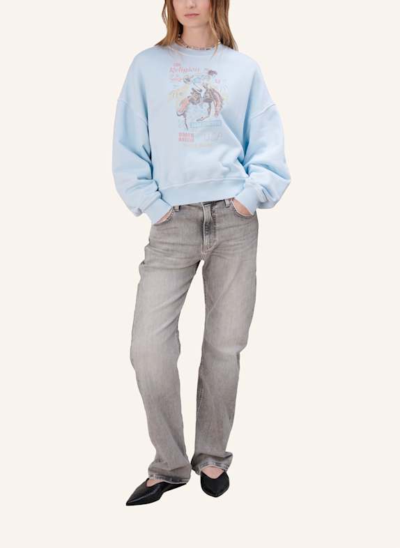 TRUE RELIGION Sweatshirt RODEO HELLBLAU