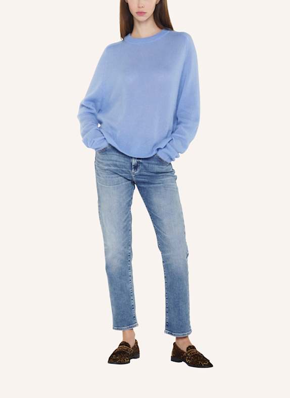TRUE RELIGION Pullover AMARA SADDLE BLAU