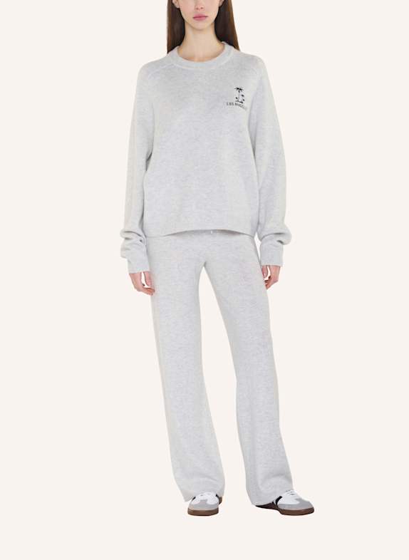 TRUE RELIGION Strickpulli MC CALIFORNIA HELLGRAU