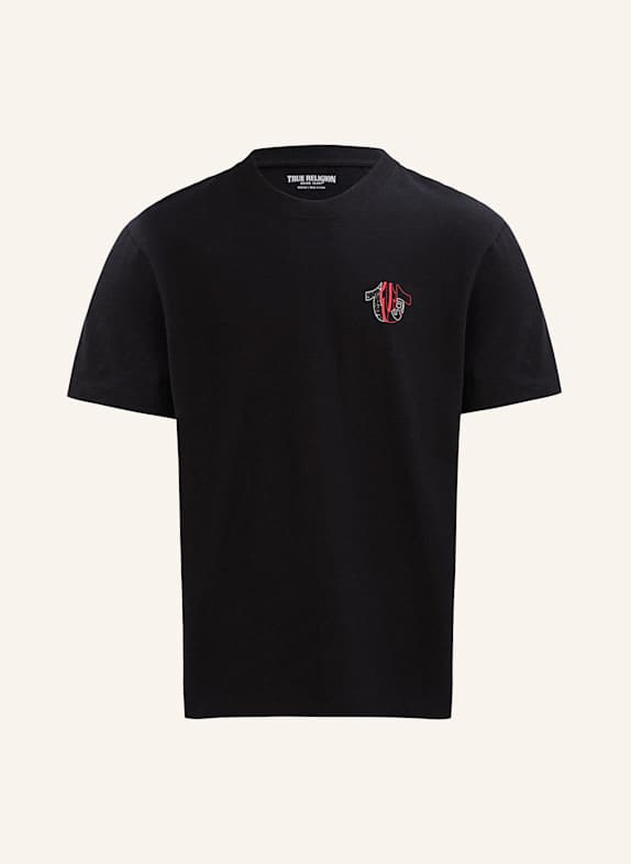 TRUE RELIGION T-Shirt SPEC SCHWARZ