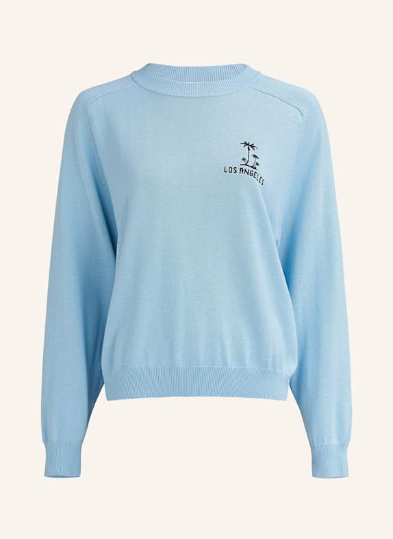 TRUE RELIGION Strickpulli RAINBOW BLAU