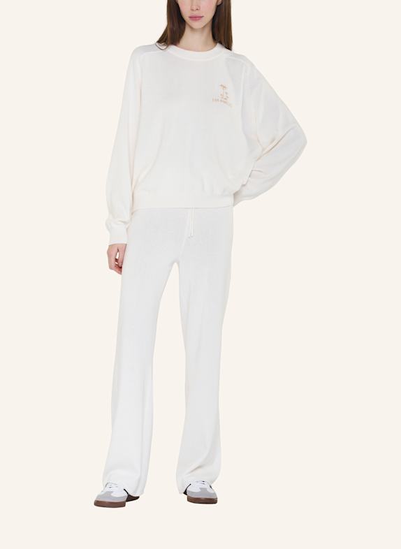 TRUE RELIGION Strickhose WEISS