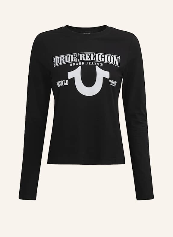 TRUE RELIGION Longsleeve SCHWARZ