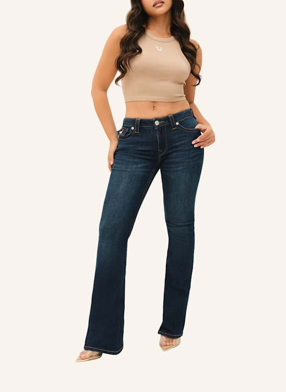 TRUE RELIGION Flare Jeans DUNKELBLAU