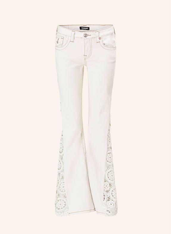 TRUE RELIGION Jeans CROCHET Flare WEISS