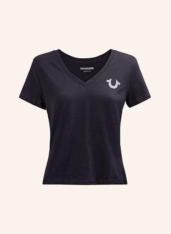 TRUE RELIGION T-Shirt BUDDHA SCHWARZ