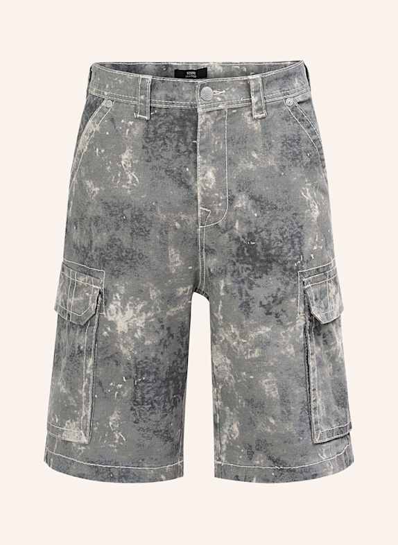 TRUE RELIGION Cargo-Shorts VINNY BIG T GRAU