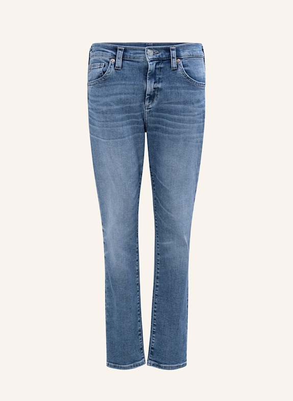 TRUE RELIGION Jeans Boyfriend BLAUGRAU/ DUNKELBLAU