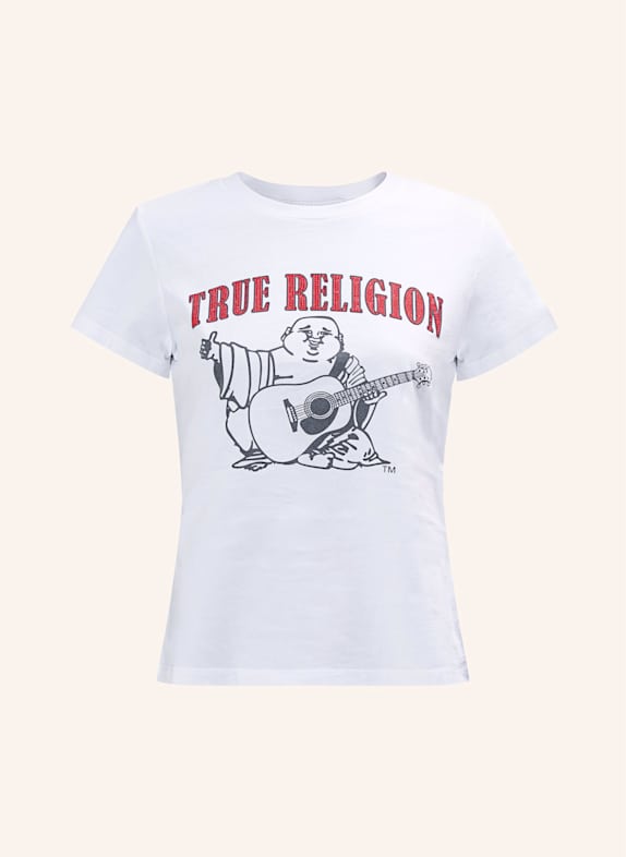 TRUE RELIGION T-Shirt BUDDHA WEISS