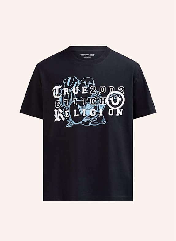 TRUE RELIGION T-Shirt BUDDHA LETTERS