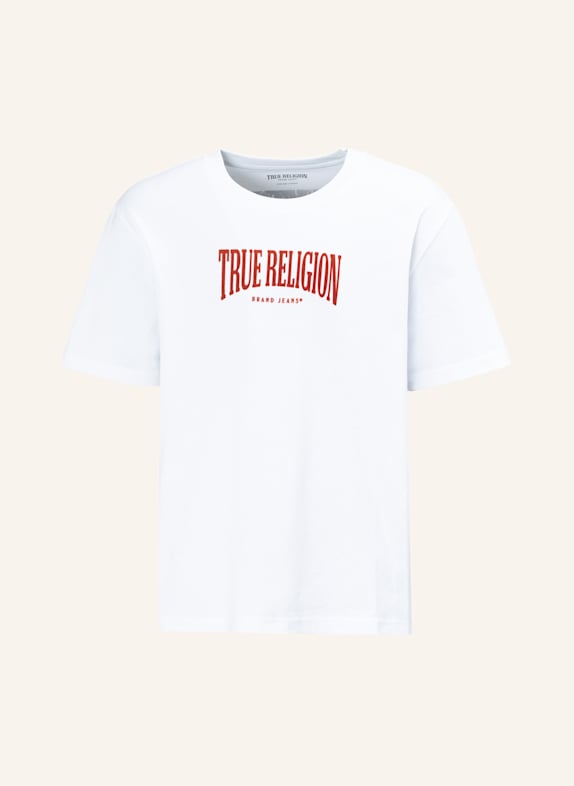 TRUE RELIGION T-Shirt WEISS